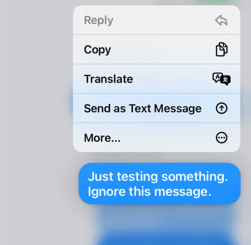 iOS 16의 iPhone 메시지에서 메시지 편집 기록을 보는 방법