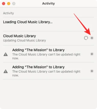 Apple Music에서 "클라우드 음악 라이브러리 업데이트 중" 오류를 수정하는 방법