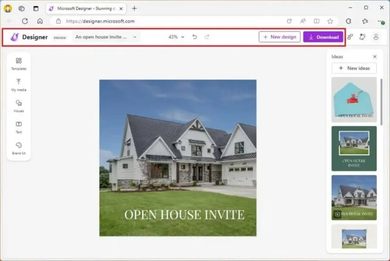 วิธีใช้ Microsoft Designer เพื่อสร้างกราฟิก