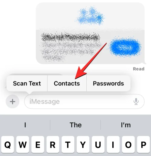 如何在 iOS 17 上的 iPhone 上直接在消息中插入聯繫人和密碼