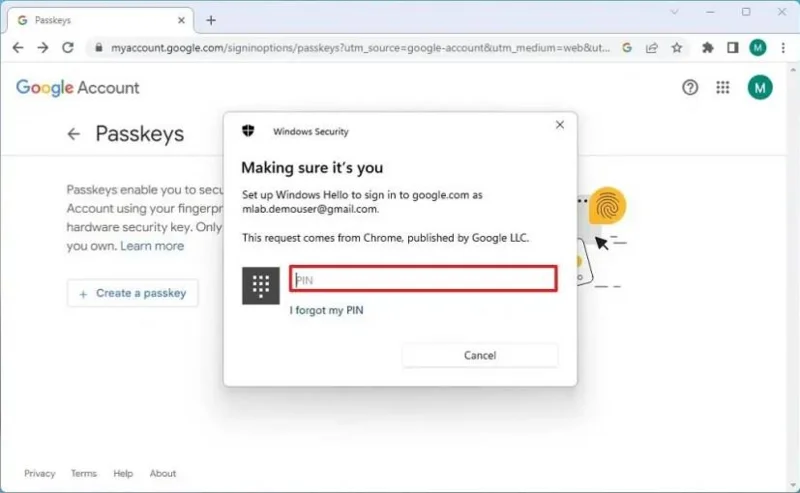 วิธีการตั้งค่ารหัสผ่านในบัญชี Google