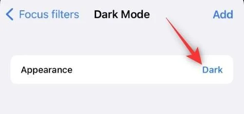 iOS 16의 iPhone에서 포커스 필터를 사용하는 방법