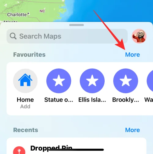 Apple 지도에서 즐겨찾기를 제거하는 방법