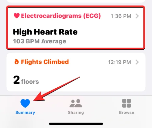 Apple Watch에 ECG 기록: 단계별 가이드