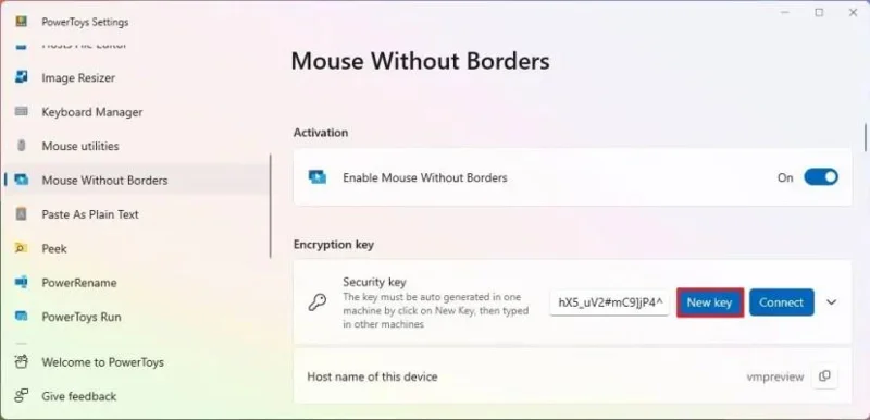 วิธีย้ายเมาส์และคีย์บอร์ดระหว่างพีซีด้วย PowerToys บน Windows 11