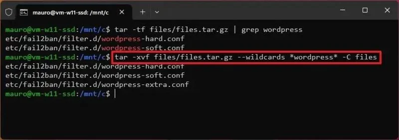 วิธีค้นหาภายในไฟล์ tar.gz โดยไม่ต้องเปิดบน Windows 11