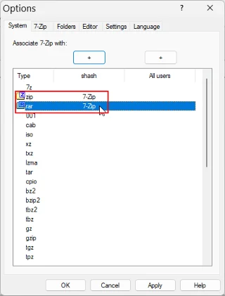 Windows 11에서 7-Zip을 사용하는 방법