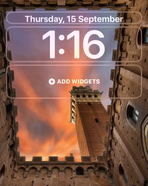 iPhone의 잠금 화면을 위한 멋진 iOS 16 Depth 배경화면