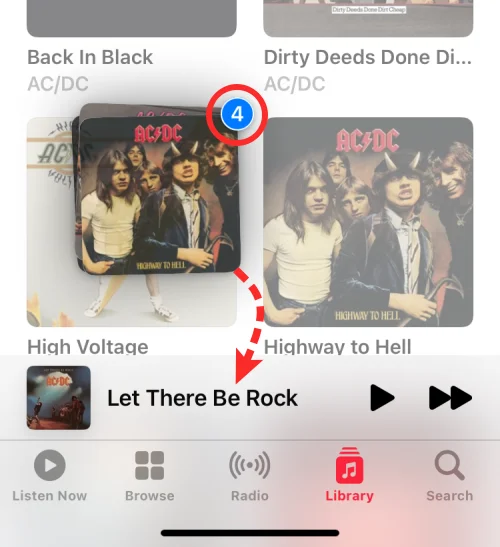 如何在 iPhone 上的 Apple Music 中添加歌曲以立即播放下一首
