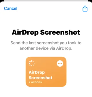 AirDrop을 사용하여 iPhone에서 마지막 스크린샷을 빠르게 공유하는 방법
