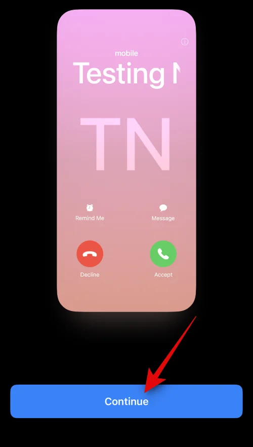 iOS 17이 설치된 iPhone에서 누군가를 위한 연락처 포스터를 만드는 방법