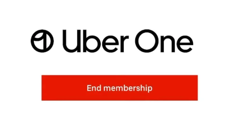 Uber One 구독 취소 방법