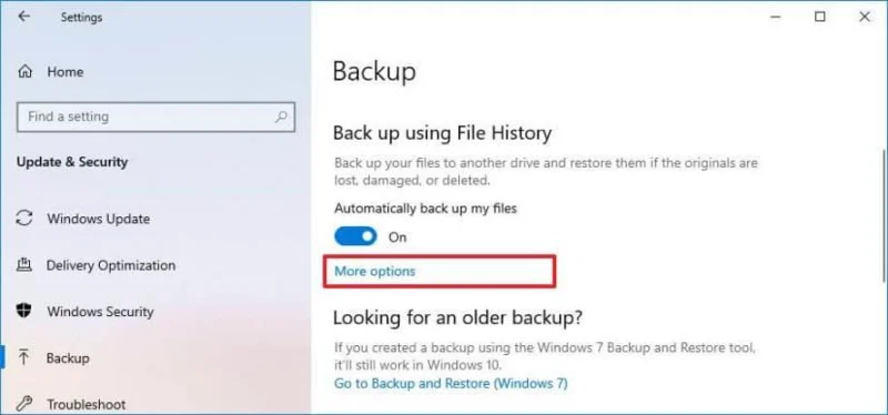 วิธีสร้างการสำรองไฟล์อัตโนมัติบน Windows 10