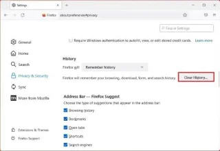 如何清除 Firefox 上的緩存和 cookie