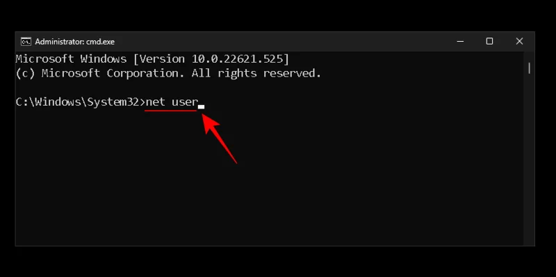 명령 프롬프트(CMD)를 사용하여 Windows 11 관리자 비밀번호를 재설정하는 방법