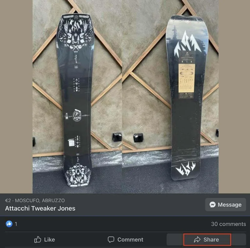 Facebook에 다시 게시하는 방법