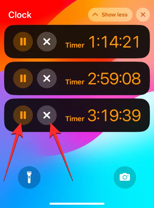 iOS 17이 설치된 iPhone에서 멀티 타이머를 사용하는 방법