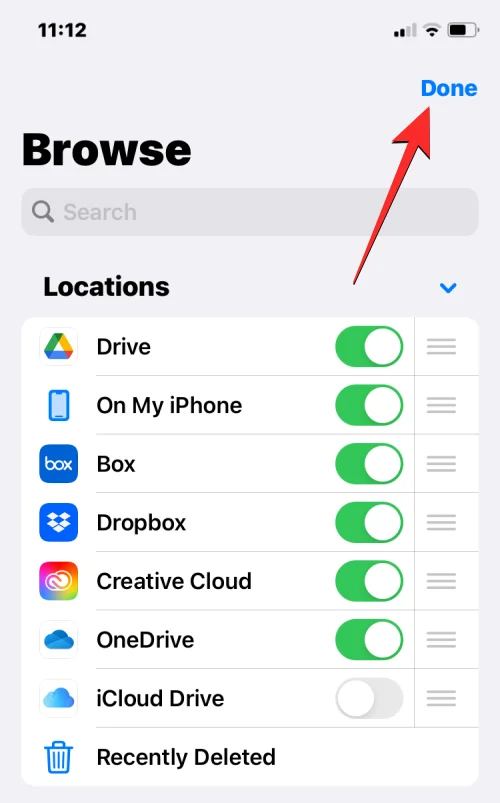iPhone의 파일 앱에 Google Drive, OneDrive 및 DropBox를 추가하는 방법