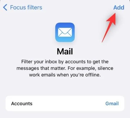 iOS 16의 iPhone에서 포커스 필터를 사용하는 방법