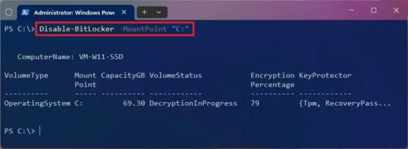วิธีปิดการใช้งาน BitLocker บน Windows 11