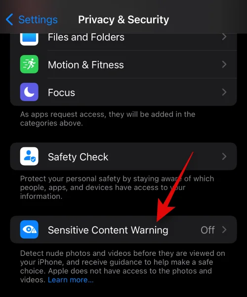 Qu'est-ce que l'avertissement de contenu sensible sur iOS 17 et comment l'activer ?