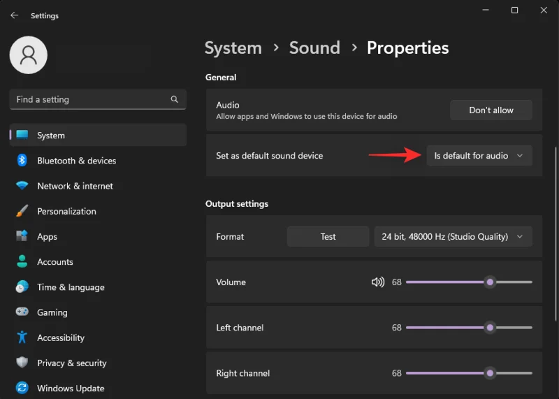 วิธีการตั้งค่าอุปกรณ์เสียงเริ่มต้นใน Windows 11