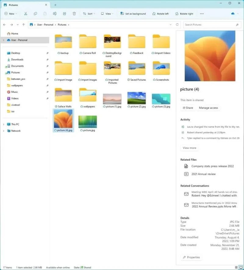 วิธีเปิดใช้งานบานหน้าต่างรายละเอียด File Explorer ใหม่บน Windows 11