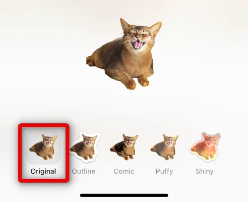 iOS 17以降で写真を使用してLiveステッカーを作成する方法