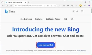 ChatGPT を使用して Bing に早期アクセスする方法