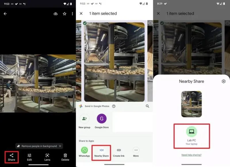 วิธีใช้ Google Near Share ระหว่าง Android และ Windows 11
