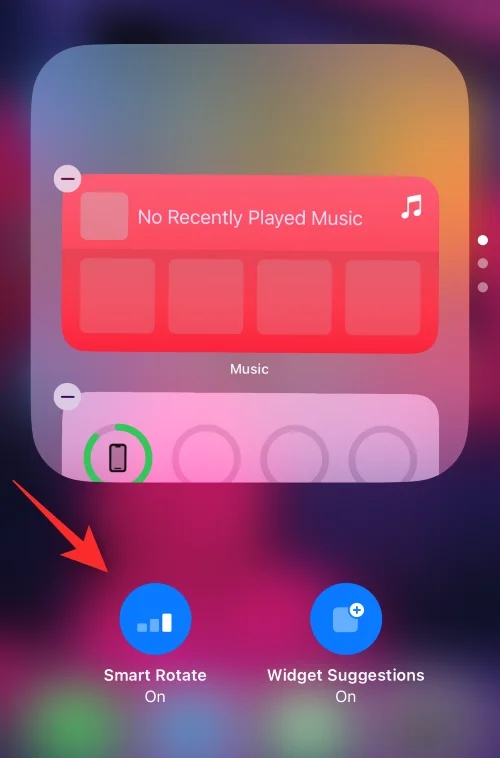 iOS 16의 iPhone에서 위젯을 관리하는 방법