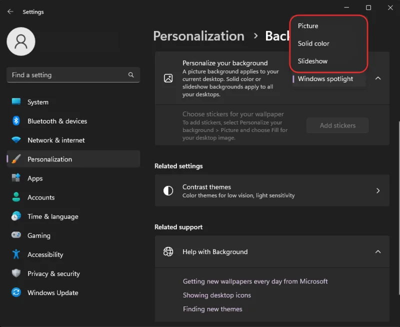 Windows 11 Spotlight가 작동하지 않나요?  9가지 수정 사항과 3가지 점검 사항