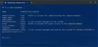 วิธีเปลี่ยนรหัสผ่านบัญชีโดยใช้ PowerShell บน Windows 10