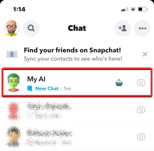 Snapchat의 My AI를 켜는 방법