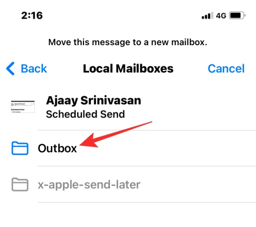 iOS 16의 Apple Mail에서 이메일을 예약하는 방법
