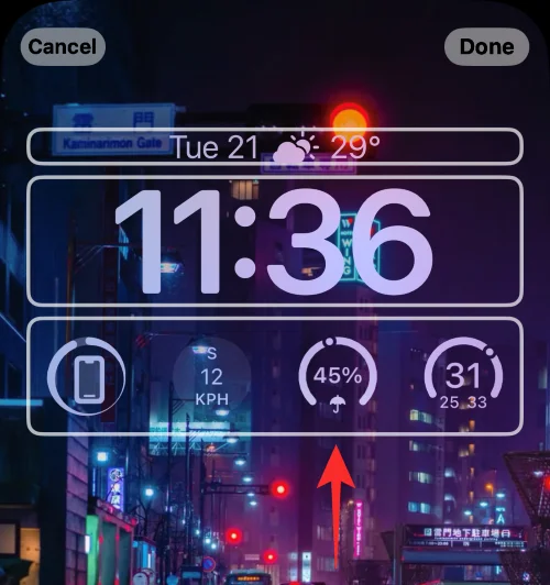 iOS 16의 iPhone에서 위젯을 관리하는 방법