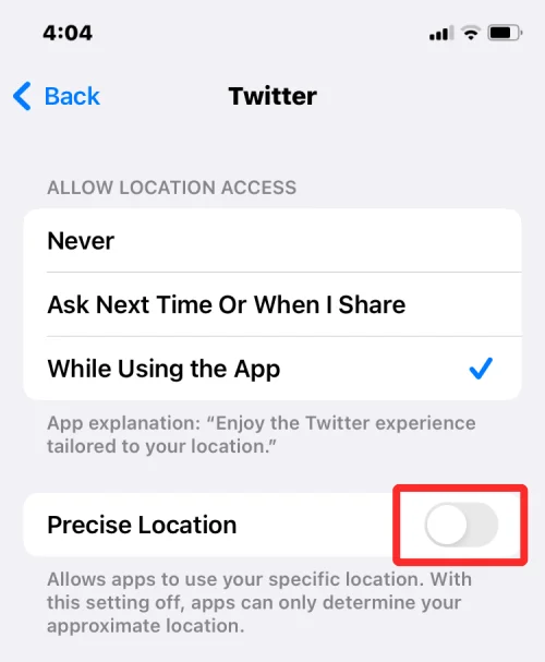 iPhone에서 정확한 위치를 끄는 이유와 방법은 무엇입니까?