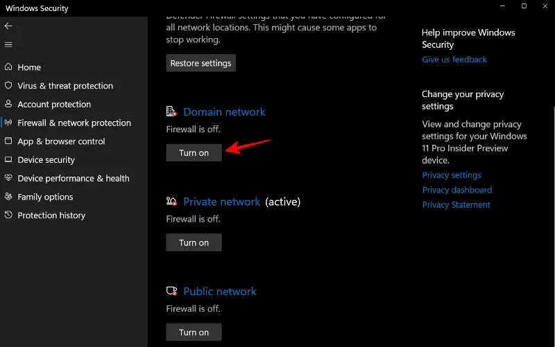 วิธีเปิดใช้งาน Windows Defender ใน Windows 11