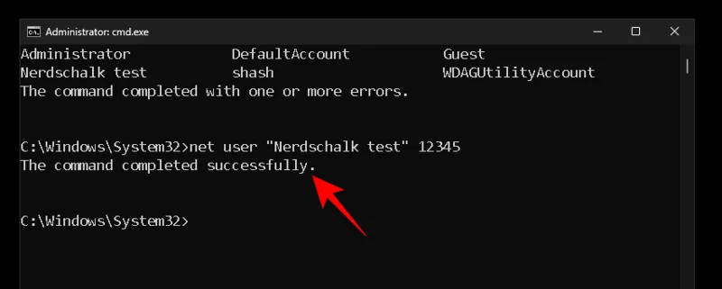 명령 프롬프트(CMD)를 사용하여 Windows 11 관리자 비밀번호를 재설정하는 방법