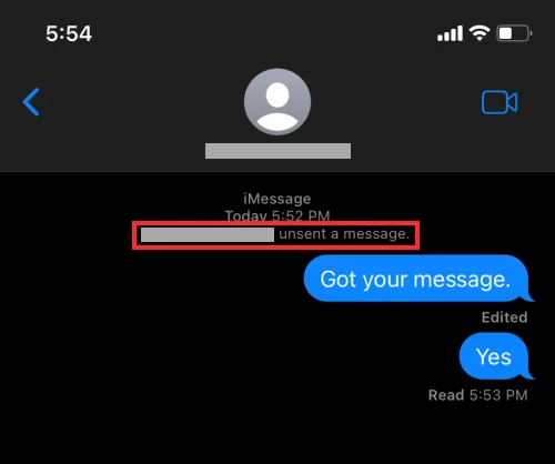 iMessage에서 메시지 실행을 취소하면 어떻게 되나요?