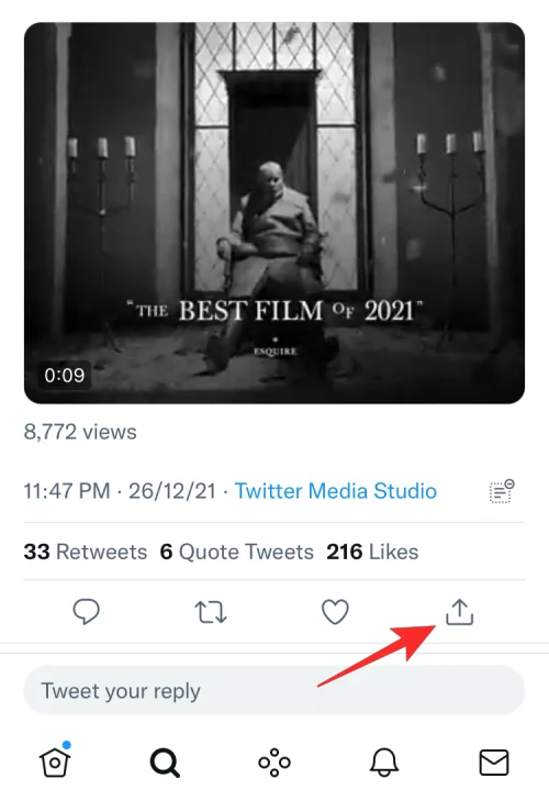 iPhone에 Twitter의 비디오를 저장하는 방법