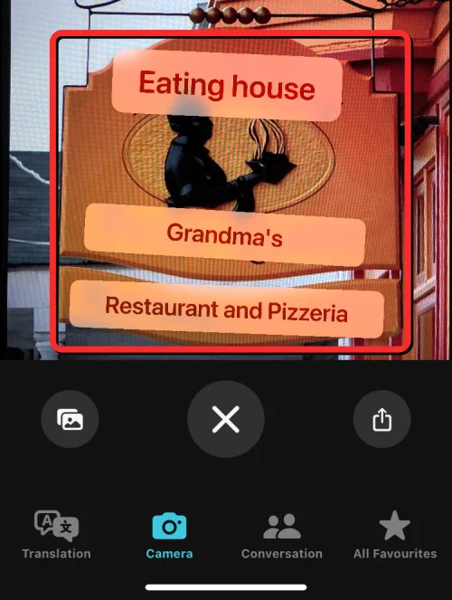 iOS 16에서 iPhone 카메라를 사용하여 텍스트를 번역하는 방법