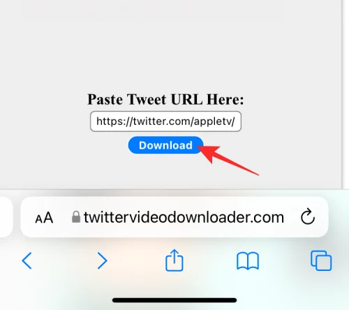iPhone에 Twitter의 비디오를 저장하는 방법