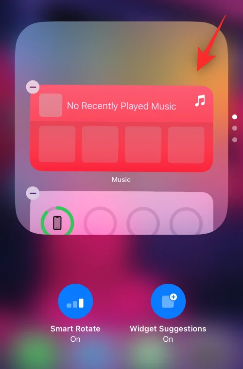iOS 16의 iPhone에서 위젯을 관리하는 방법