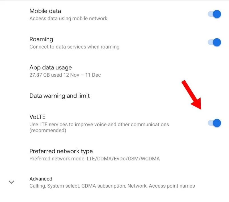 Android에서 WiFi 통화를 끄는 방법 [Samsung, Oneplus 등]