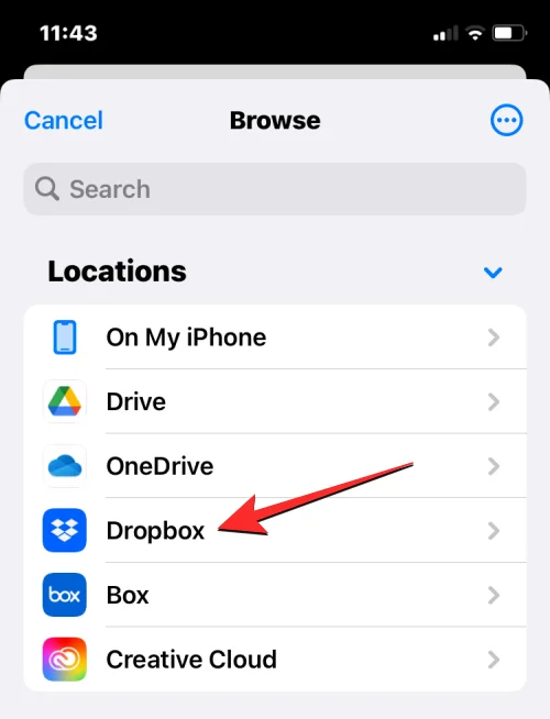iPhone의 파일 앱에 Google Drive, OneDrive 및 DropBox를 추가하는 방법