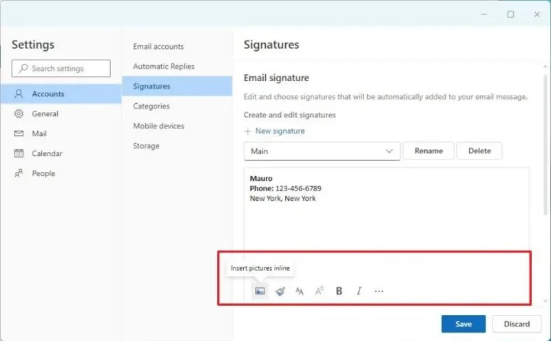 วิธีสร้างลายเซ็นอีเมลในแอป Outlook ใหม่สำหรับ Windows 11