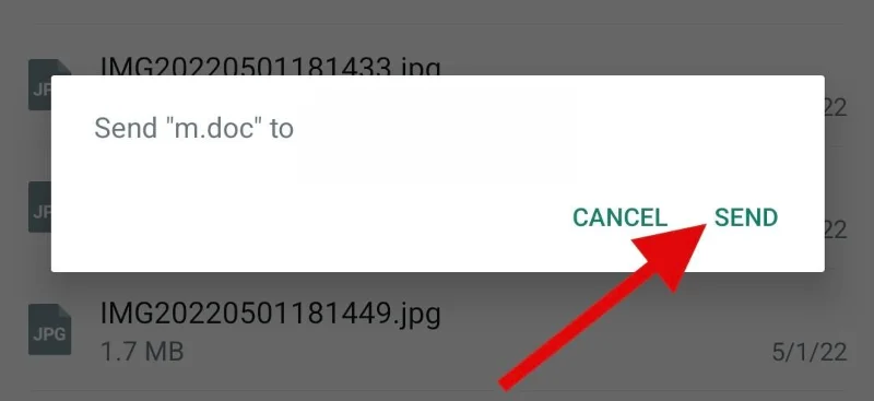 iPhone 또는 Android의 Whatsapp에서 사진을 문서로 보내는 방법