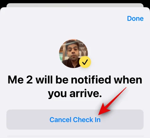 iOS 17에서 메시지 체크인을 사용하는 방법
