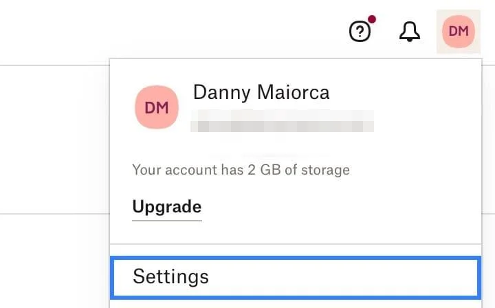 Dropbox: Cum să vă revizuiți setările de securitate